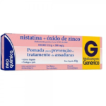 Pomada Nistatina Óxido de Zinco Genérico Neo Química 60 G