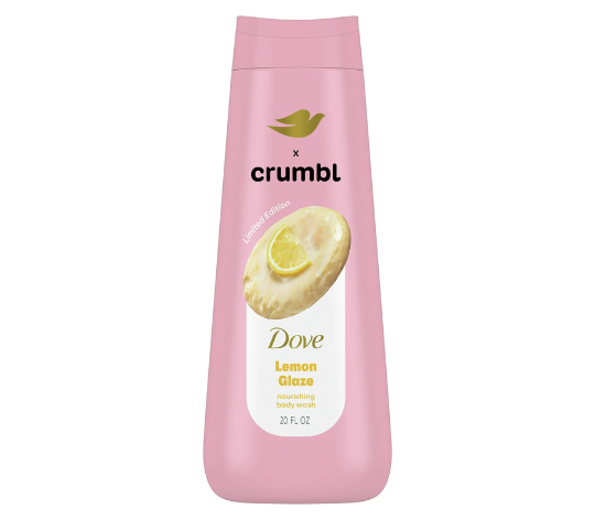 Dove x Crumbl Gel de Banho Lemon Glaze
