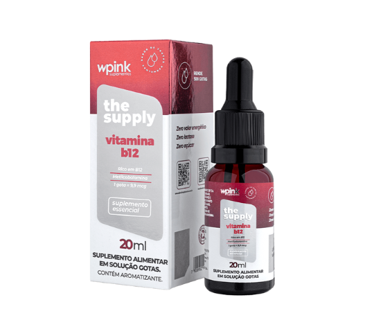 WPink Vitamina b12 - em gotas - 20ml