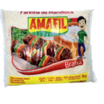 Amafil Farinha de Mandioca Branca Fina 1Kg